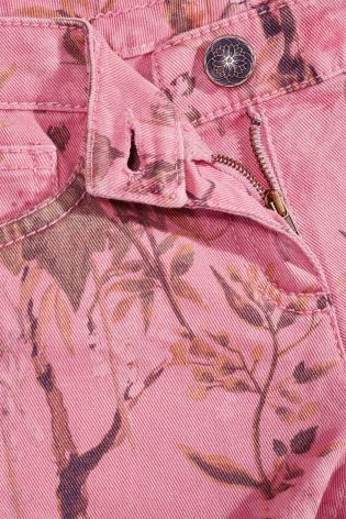Pink Floral Shorts (3-16yrs)